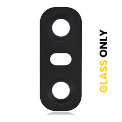 Back Camera Lens (Glass Only) With Adhesive Compatible For LG G6 (Astro Black)