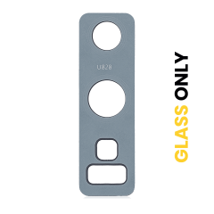 Back Camera Lens (Glass Only) With Adhesive Compatible For Samsung Galaxy Note 9 (Cloud Silver)
