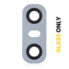 Back Camera Lens (Glass Only) With Adhesive Compatible For LG G6 (Ice Platinum Silver)