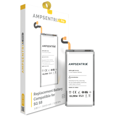 Replacement Battery Compatible For Samsung Galaxy S8 (AmpSentrix Pro)