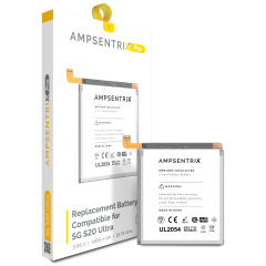 Replacement Battery Compatible For Samsung Galaxy S20 Ultra (AmpSentrix Pro)