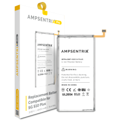 Replacement Battery Compatible For Samsung Galaxy S10 Plus (AmpSentrix Pro)
