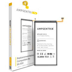Replacement Battery Compatible For Samsung Galaxy S10 (AmpSentrix Pro)