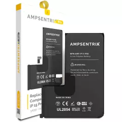 Replacement Battery Compatible For iPhone 15 Pro (AmpSentrix Pro)