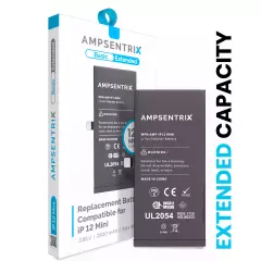 Replacement Battery Compatible For iPhone 12 Mini (AmpSentrix Basic Extended)