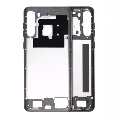 Mid-Frame Housing Compatible For Samsung Galaxy A21 (A215 / 2020) (Service Pack) (Black)