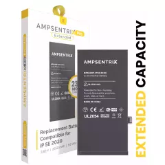 Replacement Battery Compatible For iPhone SE (2020) (AmpSentrix Pro Extended)