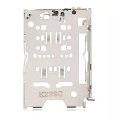 Lectureur de carte SIM seulement, coque en métal compatible avec Motorola Moto G Play (XT2271/ 2023) (OEM Authentique)