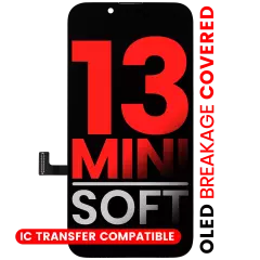 OLED Assembly Compatible For iPhone 13 Mini (Aftermarket Pro: XO7 Soft)