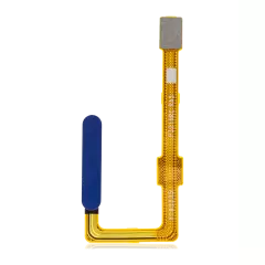 Lecteur d'empreintes digitales avec câble flexible compatible pour Huawei Y9S (Bleu)