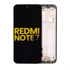 LCD Assembly With Frame Compatible For Xiaomi Redmi Note 7 / 7 Pro (Refurbished) (Black)