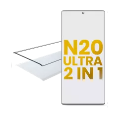 2 in 1 Front Glass With OCA Pre-Installed Compatible For Samsung Galaxy Note 20 Ultra