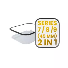 2 in 1 Front Cover Glass With OCA Compatible For Watch Series 7 / 8 / 9 (45MM)