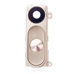 Power / Volume Button With Camera Lens Compatible For LG G3 (Gold)