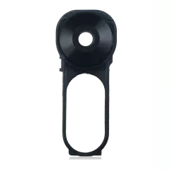 Back Camera Lens With Button Frame Compatible For LG V10 (Black)