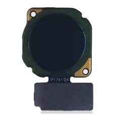 Lecteur d'empreintes digitales avec câble flexible compatible pour Huawei Honor Play 8a / 8a Pro / Y6 (2019) / Y6 Prime (2019) (Noir)