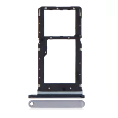 Dual Sim Card Tray Compatible For LG Stylo 7 (Black)