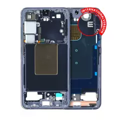 Mid-Frame Housing Compatible For Samsung Galaxy S24 5G (International version) (Service Pack) (Cobalt Violet)