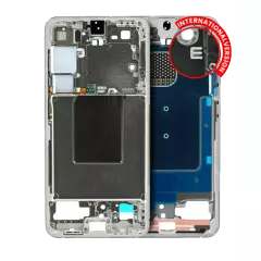 Mid-Frame Housing Compatible For Samsung Galaxy S24 5G (International version) (Service Pack) (Amber Yellow)
