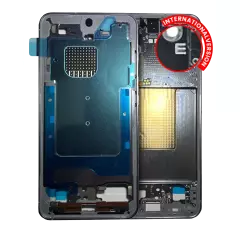 Mid-Frame Housing Compatible For Samsung Galaxy S24 5G (International version) (Service Pack) (Sapphire Blue)