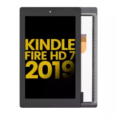 LCD Assembly Without Frame Compatible For Amazon Kindle Fire HD 7 2019 (M8S26G) (Refurbished) (All Colors)