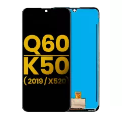 LCD Assembly Without Frame Compatible For LG Q60  / K50 ( 2019 / X520) (Refurbished) (All Colors)
