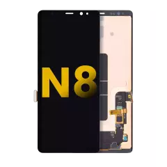 Assemblage OLED sans cadre compatible avec Samsung Galaxy Note 8 (Reconditionné) (Toutes les couleurs)