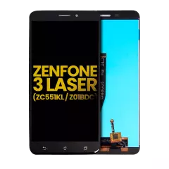LCD Assembly Without Frame Compatible For Asus ZenFone 3 Laser (ZC551KL / 2016) (Refurbished) (Black)