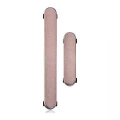 Boutons durs (Énergie / Volume) Compatibles Pour Samsung Galaxy S24 Ultra 5G (Premium) (Titane Jaune)