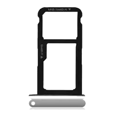 Plateau de carte SIM compatible pour Huawei P9 Lite (Blanc)