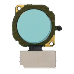 Lecteur d'empreintes digitales avec câble flexible compatible pour Huawei Honor 9N (Robin Egg Blue)