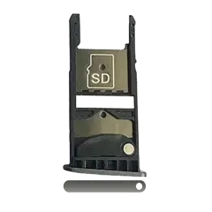 Plateau de carte SIM compatible pour Motorola Moto G5 (XT1670 / 2017) (Noir)