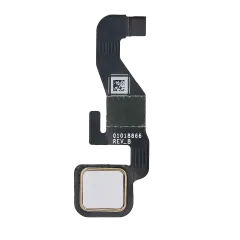 Home Button Flex Cable Compatible For Motorola Moto Z Droid (XT1650 / 2016) (White)