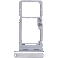 Dual Sim Card Tray Compatible For Samsung Galaxy A16 5G (A166 / 2024) (Premium) (Light Gray)