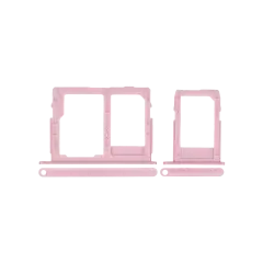 Sim Card Tray Compatible For Samsung Galaxy J7 Pro (J730 / 2017) (Pink)