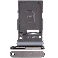 Single Sim Card Tray Compatible For Samsung Galaxy S24 FE 5G  (Premium) (Graphite)