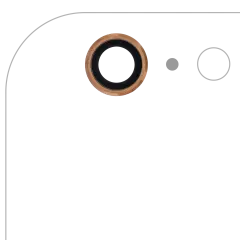 Back Camera Lens Compatible For iPhone 6 Plus / 6S Plus (Gold) (10 Pack)