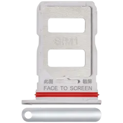 Sim Card Tray Compatible For Xiaomi 12T Pro (Silver)