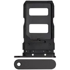 Sim Card Tray Compatible For Xiaomi 12S Ultra (Black)