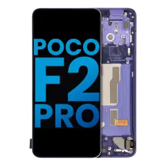 Assemblage LCD avec cadre compatible pour Xiaomi Poco F2 Pro (Après-vente : Incell) (Violet électrique)