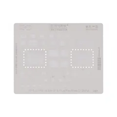 U-IP11 0.12MM A16/A17 Universal CPU Rework Repair BGA Reballing Stencil Compatible for iPhone 15 Series (Amaoe) (V3.0)