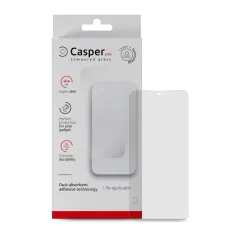 Casper Pro Tempered Glass Compatible For Google Pixel 8A (Retail Pack) (Clear)