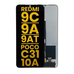 Assemblage LCD sans cadre compatible pour Xiaomi Redmi 9C / 9A / 9AT / POCO C31 / 10A (Remis à neuf) (Toutes les couleurs)
