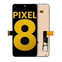 OLED Assembly Without Frame (Without Finger Sensor) Compatible For Google Pixel 8 (Refurbished) (All Colors)