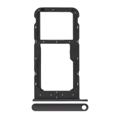 Support de carte SIM compatible pour Huawei Honor 9N (Noir Minuit)