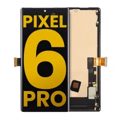OLED Assembly With Frame (Without Finger Print Sensor) Compatible For Google Pixel 6 Pro (Refurbished) (All Colors)