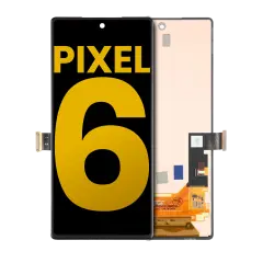 OLED Assembly Without Frame Compatible For Google Pixel 6 (Without Finger Print Sensor) (Refurbished) (All Colors)