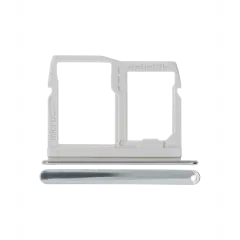 Sim Card Tray Compatible For LG Stylo 6 / K71 (Silver)