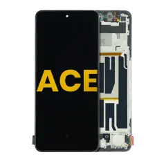 OLED Assembly With Frame Compatible For OnePlus ACE (Refurbished) (All Colors)