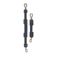 Boutons physiques (Alimentation / Volume) compatibles pour Xiaomi Redmi 10X / Note 9 (Gris Minuit)